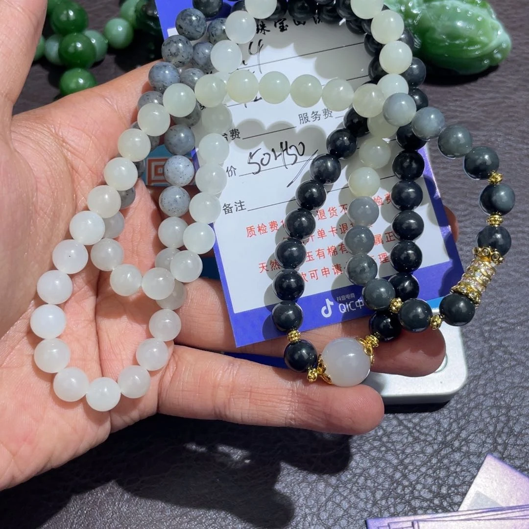 未镶嵌手链和田玉左*