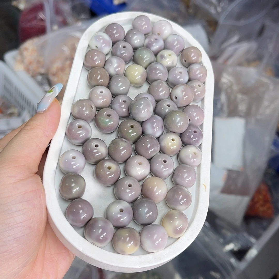 白玉菩提吊坠c14mm/30+5颗
