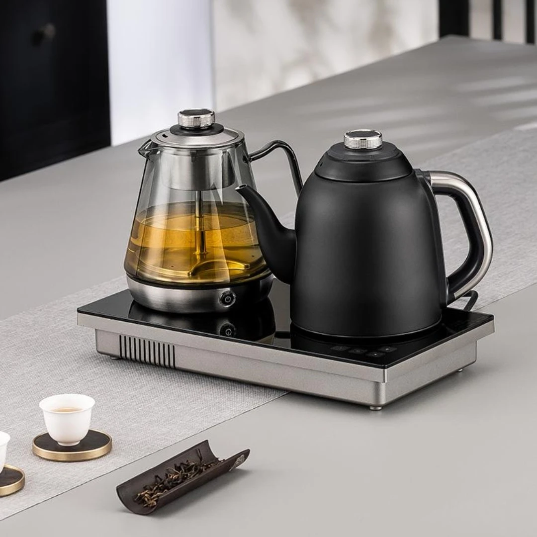 煮茶器2个家用泡茶壶恒温三包电磁炉电茶炉烧水取暖器一人茶壶