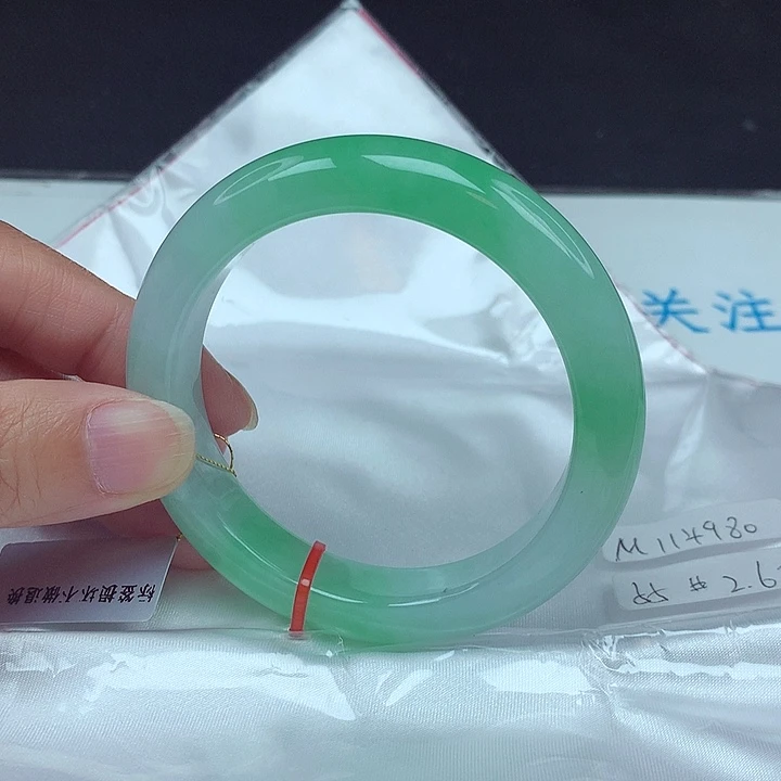 未镶嵌手镯翡翠55圈4980