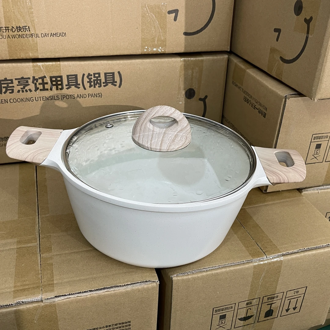 卡家·佰丽系列24cm冰淇淋配色不粘汤锅