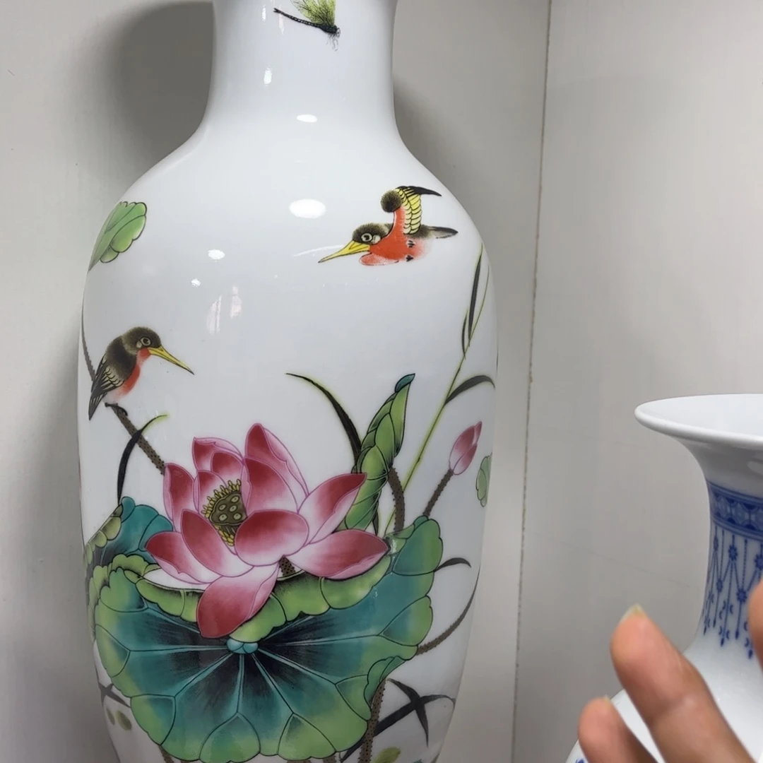 景德镇陶瓷花瓶摆件
