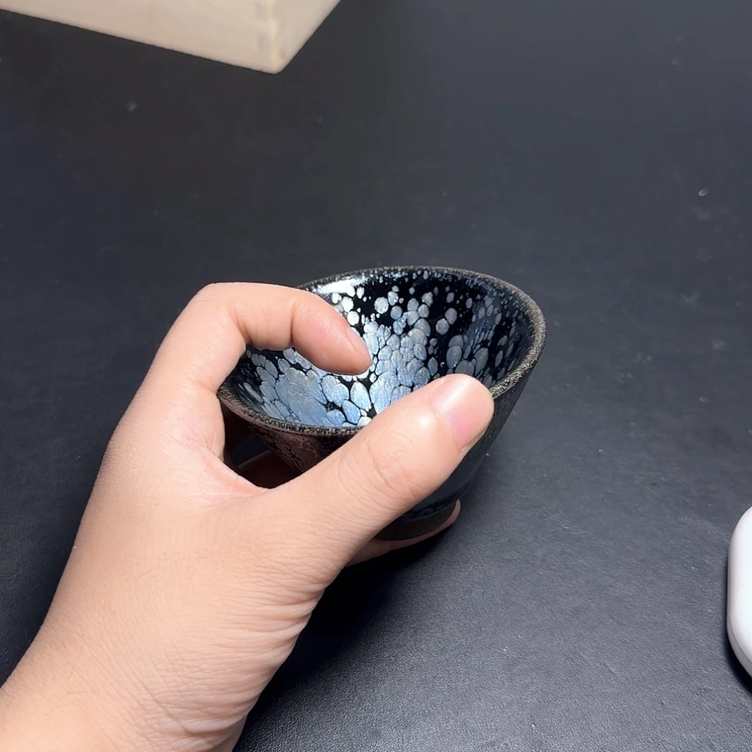 粉***忆建盏建盏定制款主人杯建盏