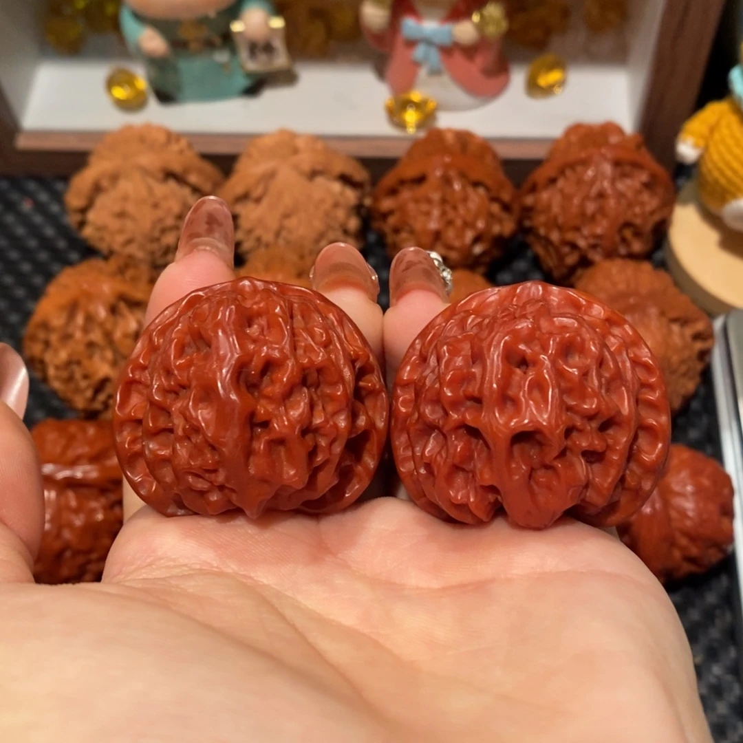 桃核吊坠38玉化苹果园，1174