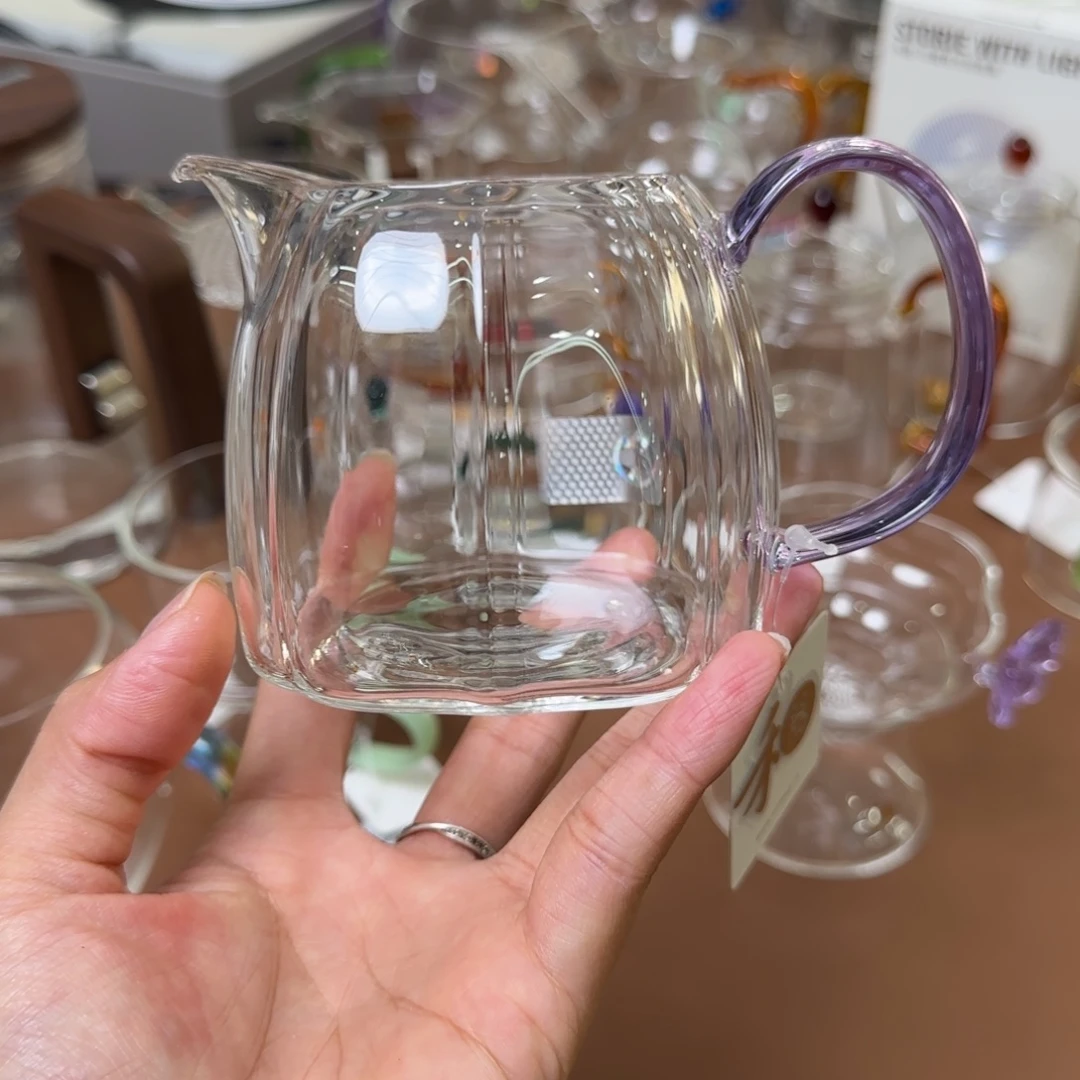 禾器浅紫色倾妍公道杯