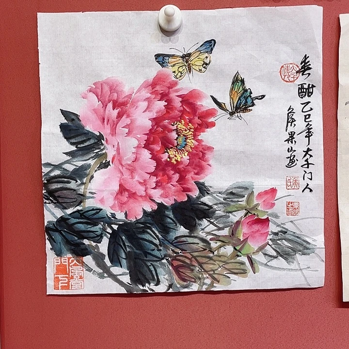 国画侯老师手绘作品