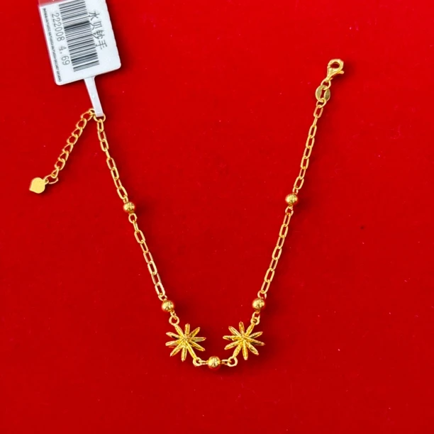 【珊珊专享】足金999饰品 海星手链 ZP 4.69