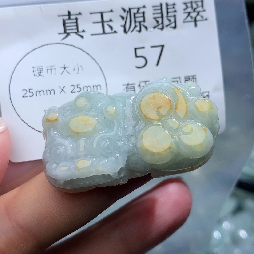 翡翠未镶嵌颈饰57