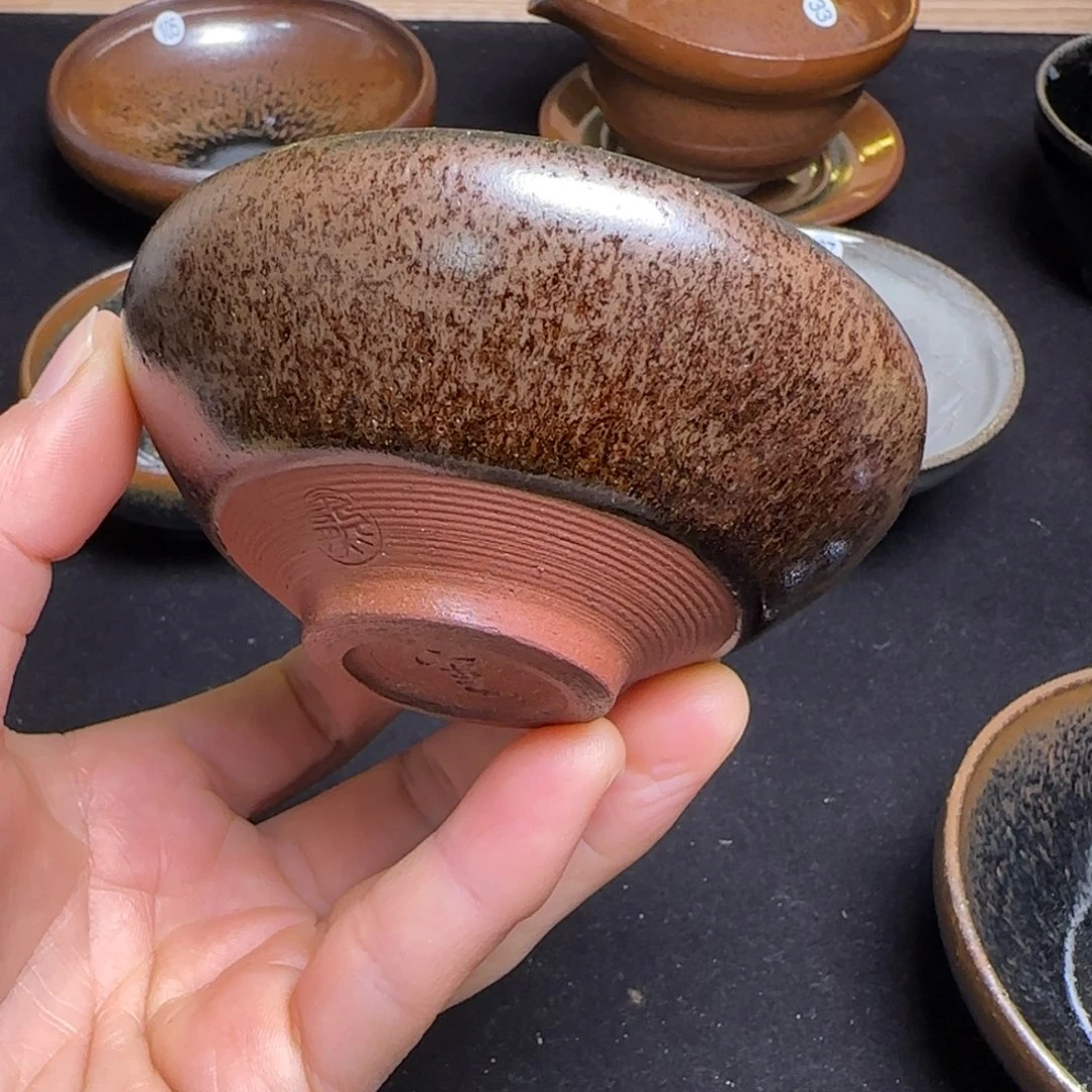茶盏三*148 吉玉坊龙窑柴烧
