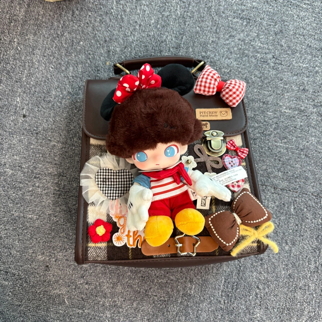 设计师定制毛绒娃包潮玩时尚百搭包包 dimoo米妮包