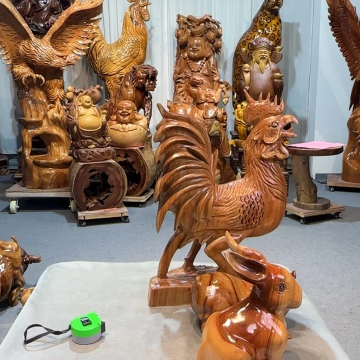 香樟木退****空香樟木兔猪鸡