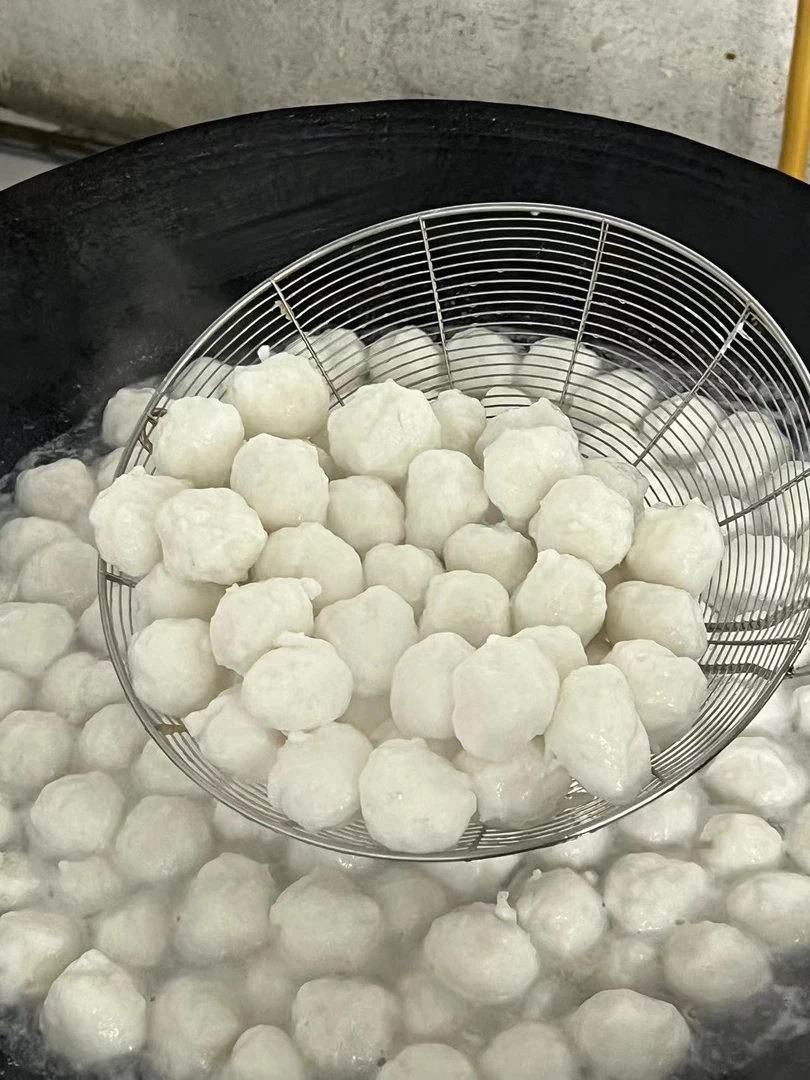 手打墨鱼丸（纯手工，零添加剂）