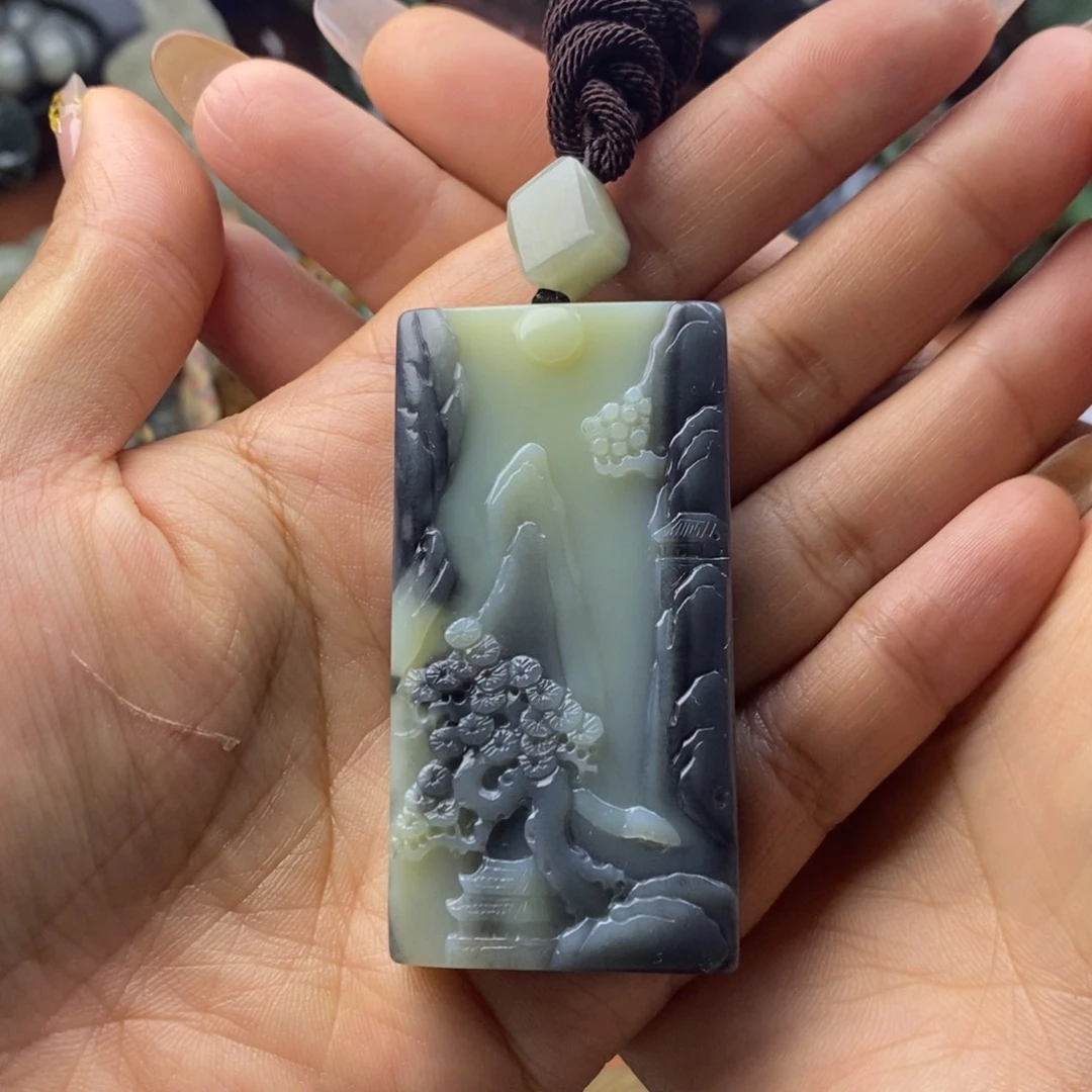 和田玉挂件未镶嵌