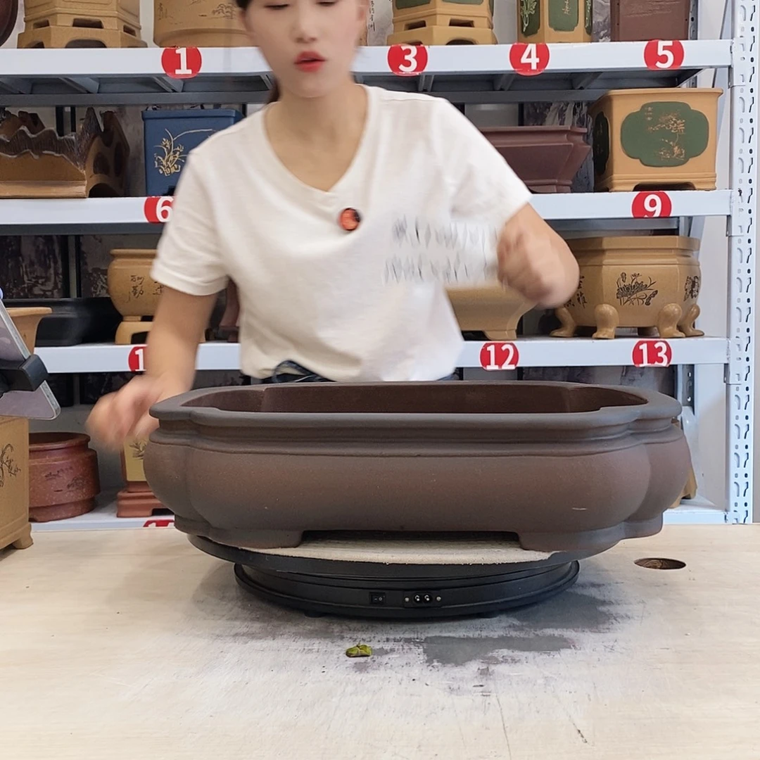 紫砂花盆紫砂花盆