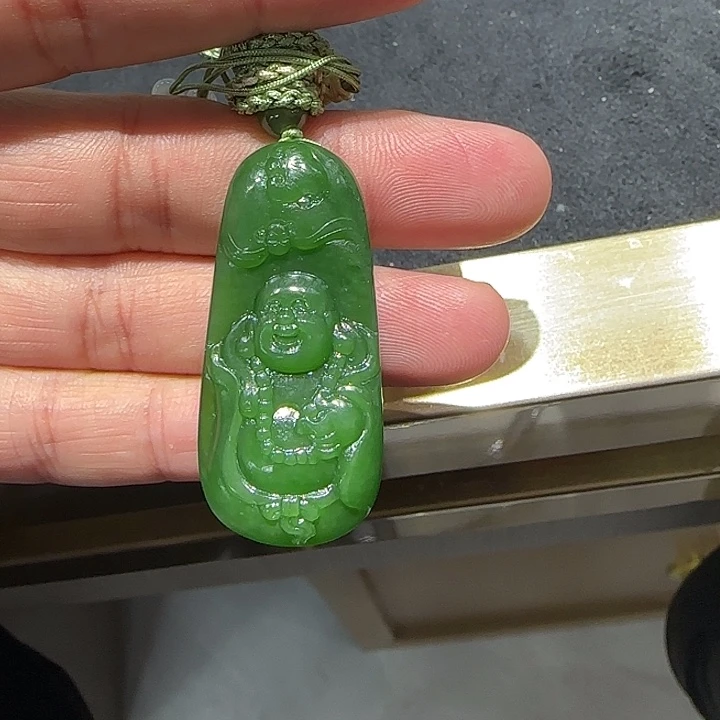 和田玉（碧玉）未镶嵌颈饰