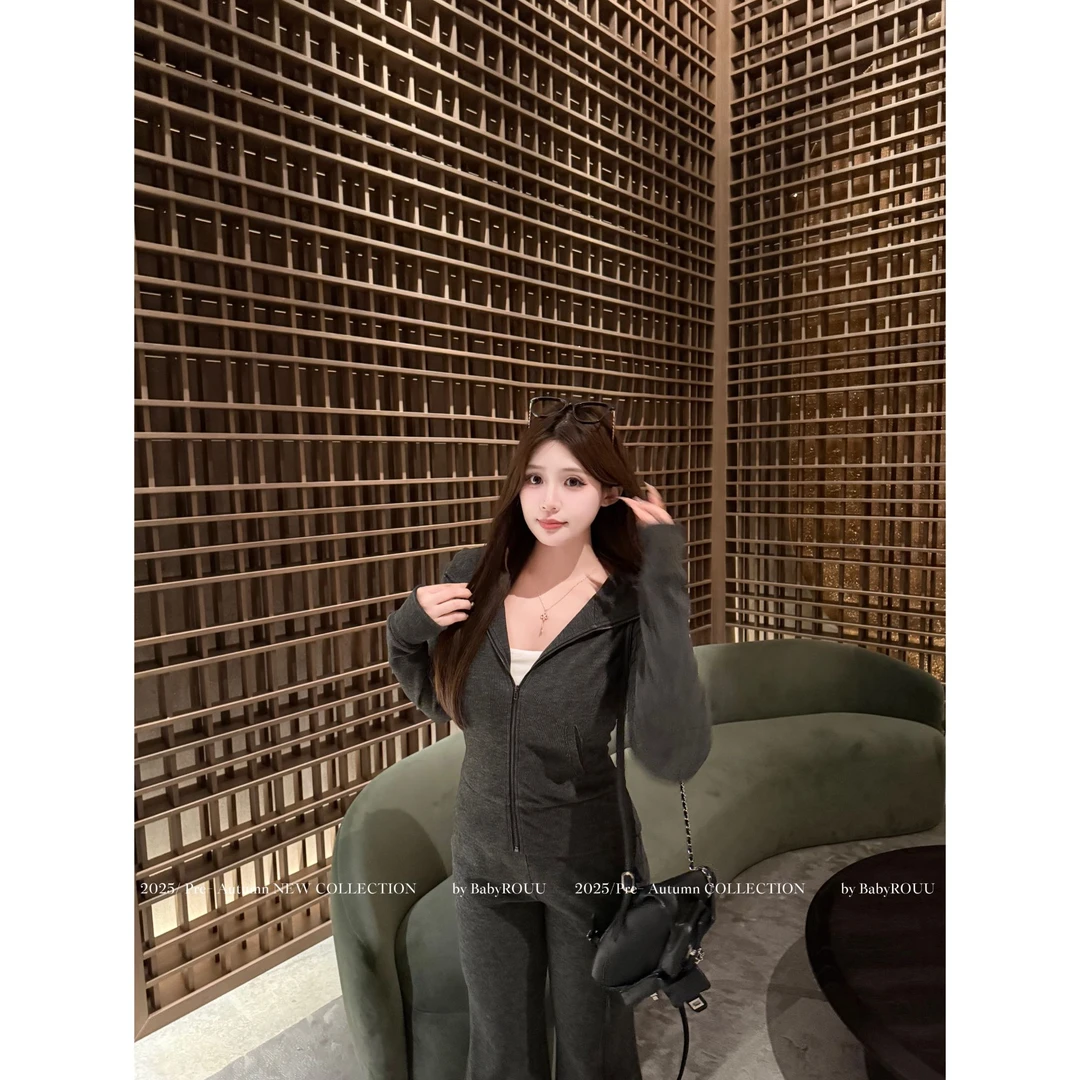 【现货】【超优比例】温与柔极简风日式时尚套装显瘦修身百搭套装