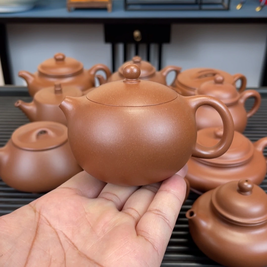 茶壶紫砂台西紫泥西施150cc