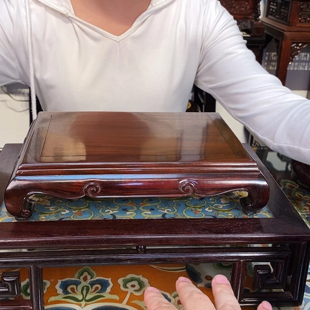 红酸枝木类成套家具大红酸枝底座