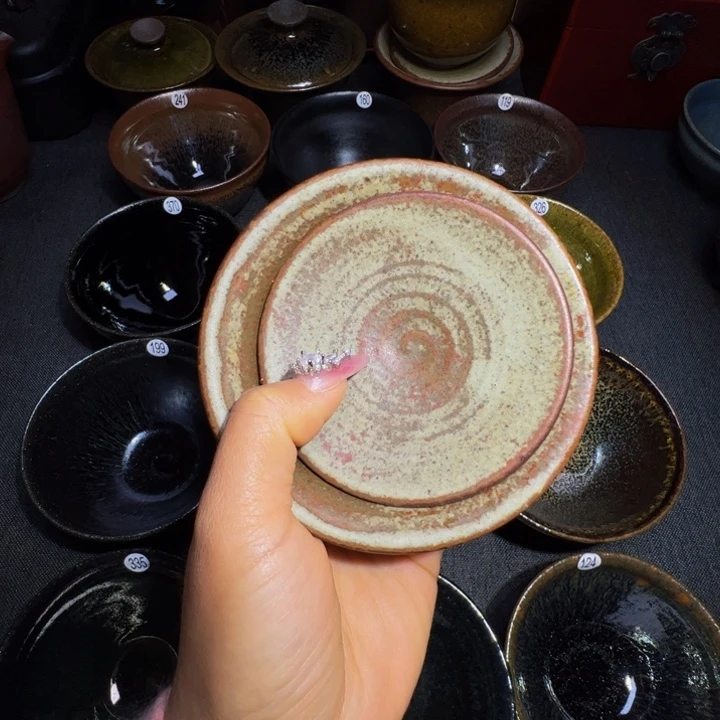 茶盏A****师龙窑柴烧手工制作