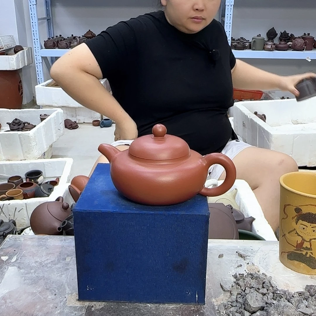 紫砂茶壶宜兴紫砂壶壶瑕疵处理