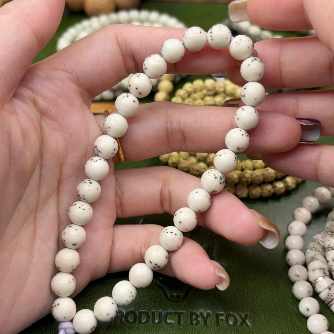 星月菩提手串ᰔᩚ***8mm圆珠恐龙蛋⚠️双金标⚠️
