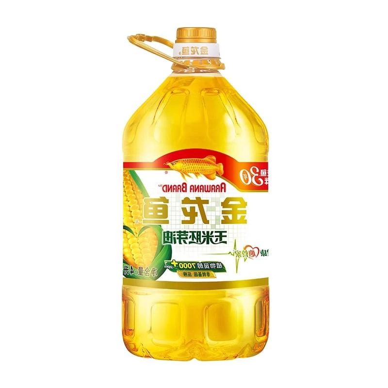 金龙鱼玉米胚芽油4*4桶食用油家用植物油色拉油官方