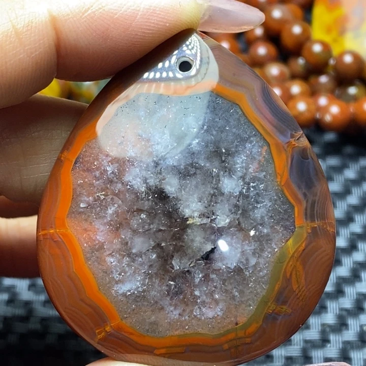 玛瑙/玉髓未镶嵌颈饰爱*