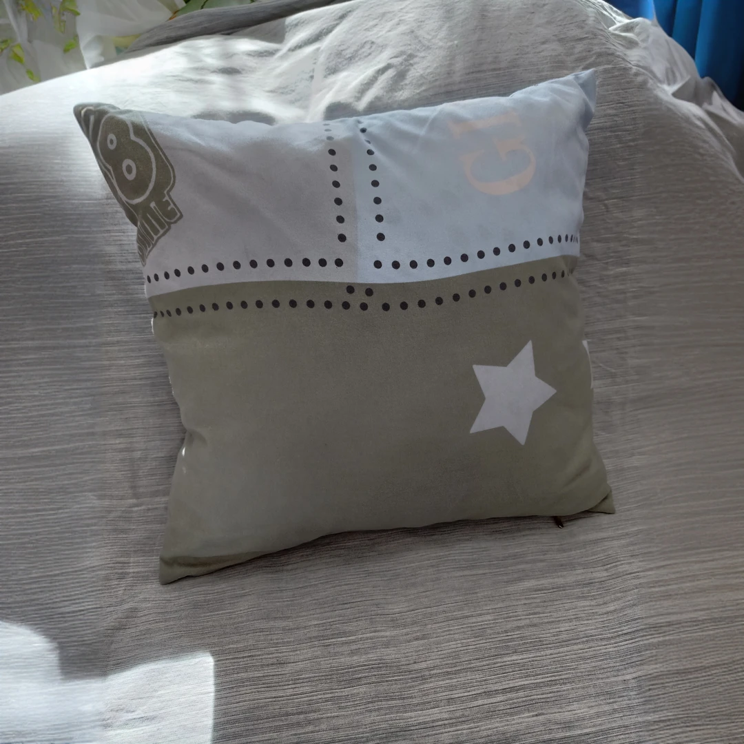 轻奢印花抱枕家用枕头靠背垫沙发靠垫简约北欧风床头靠背靠枕套