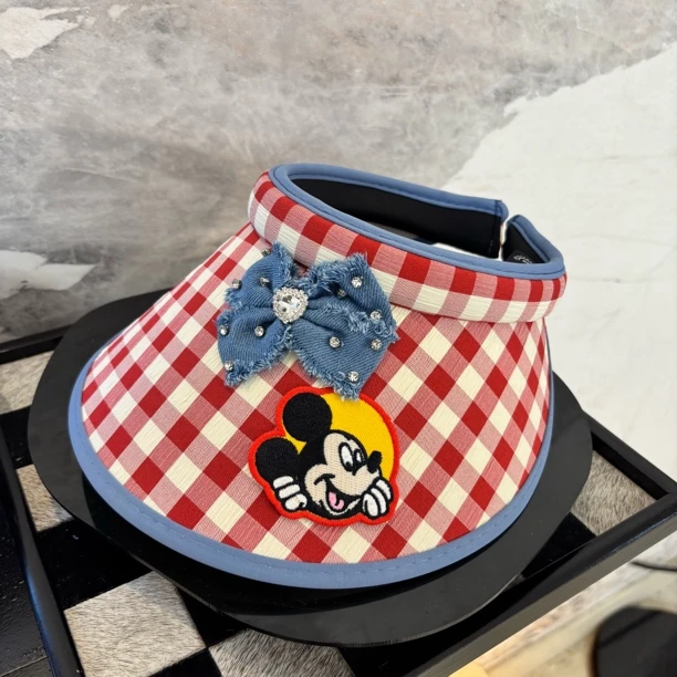 蝴蝶结米奇防晒帽MZ135