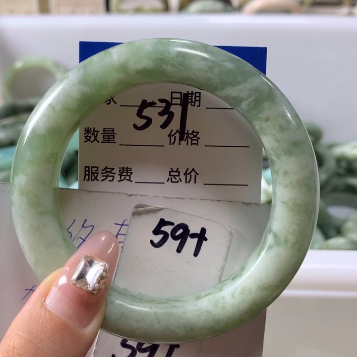 蛇纹石玉手镯未镶嵌531