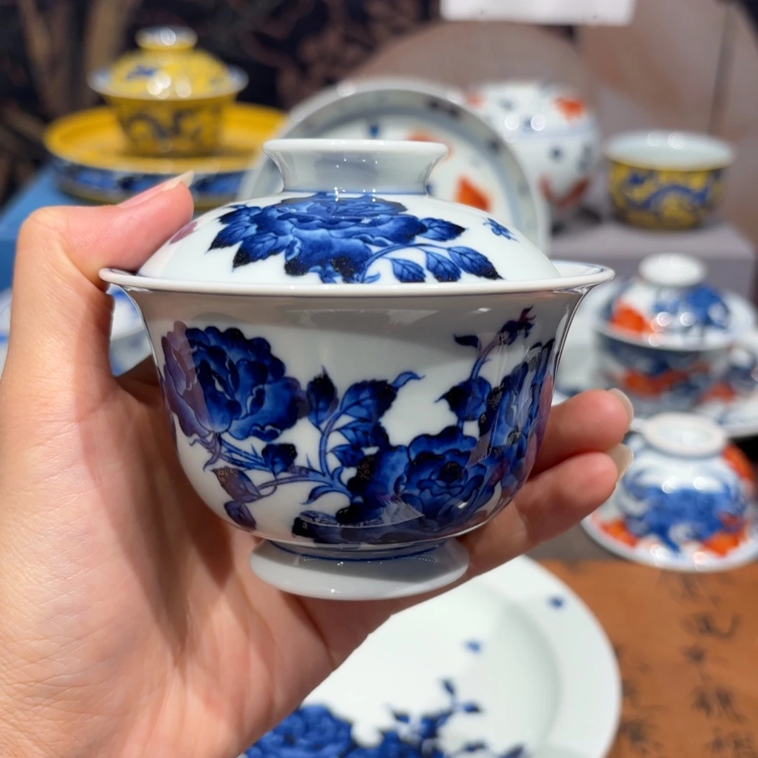 手工手绘陶瓷茶具