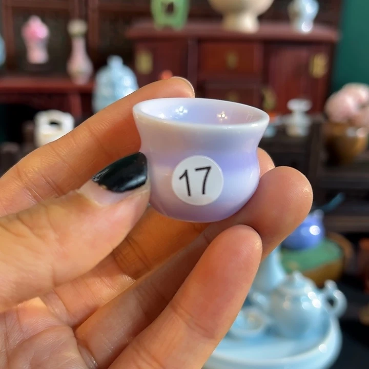 摆件微陶老王迷你花瓶