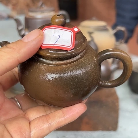 戬谷龙窑柴烧茶壶7