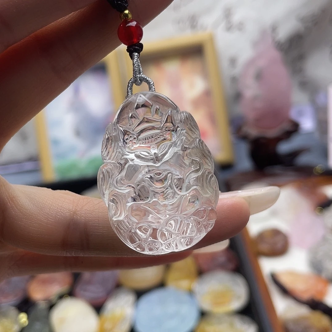 颈饰未镶嵌水晶天然