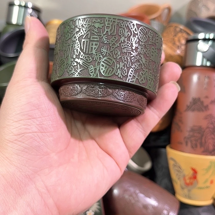 茶杯紫砂全手工紫砂主人杯