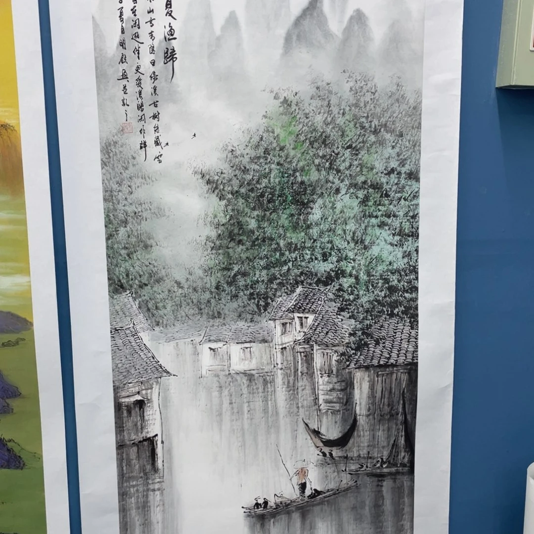国画手绘国画欣赏一下