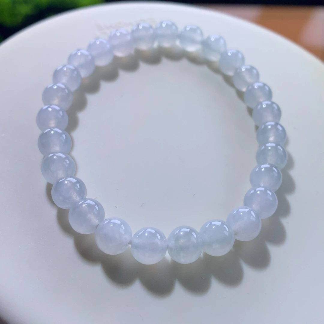 翡翠未镶嵌手链卡7