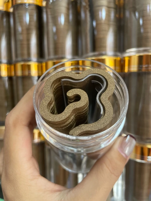 沉水奇楠大祥云香片43片装天然原材料无粘粉0添加