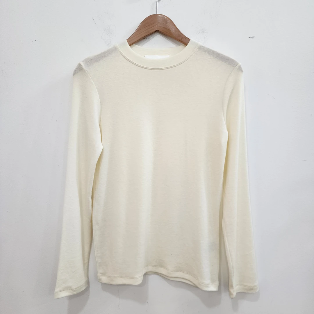 韩国正品 25秋 圆领简约羊毛长袖打底（N0退）建议手洗～