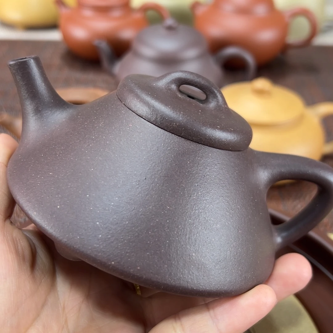 紫砂茶壶紫泥微瑕