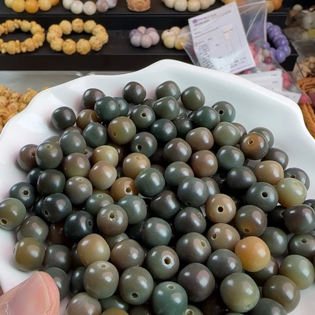 菩提根/象牙果手串瑕疵卡10敦煌桶100颗➕20颗
