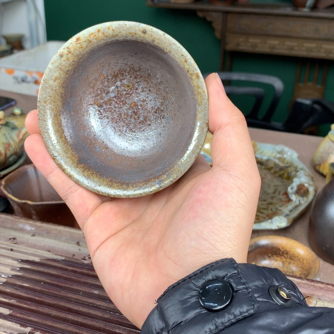 紫砂柴烧纯自然柴烧