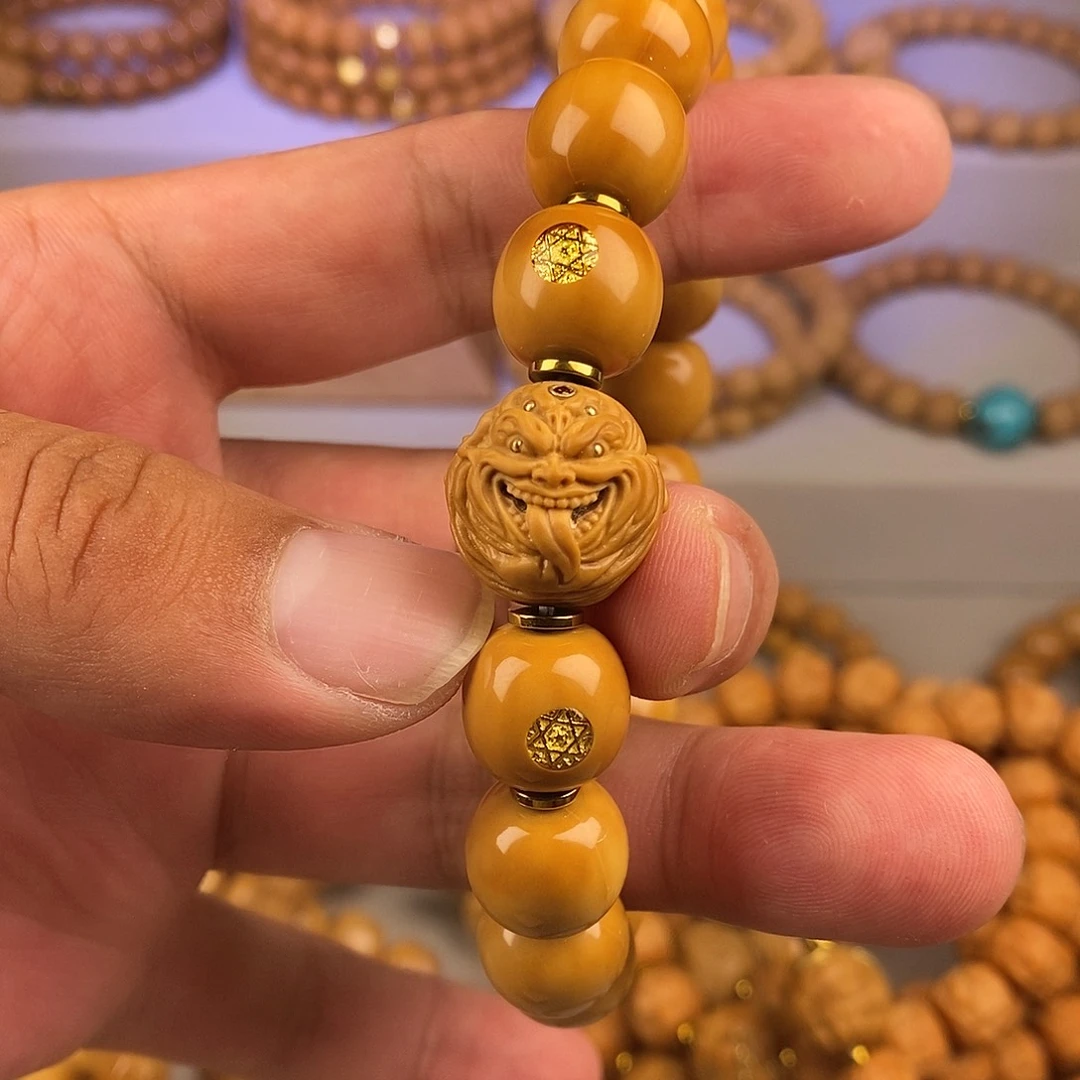 A***水猴头核桃手串全品老型舔僧