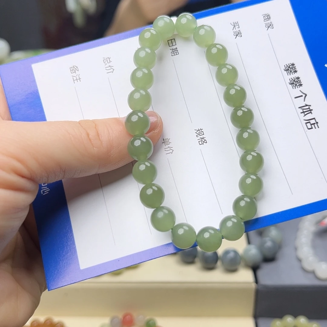 和田玉手链未镶嵌