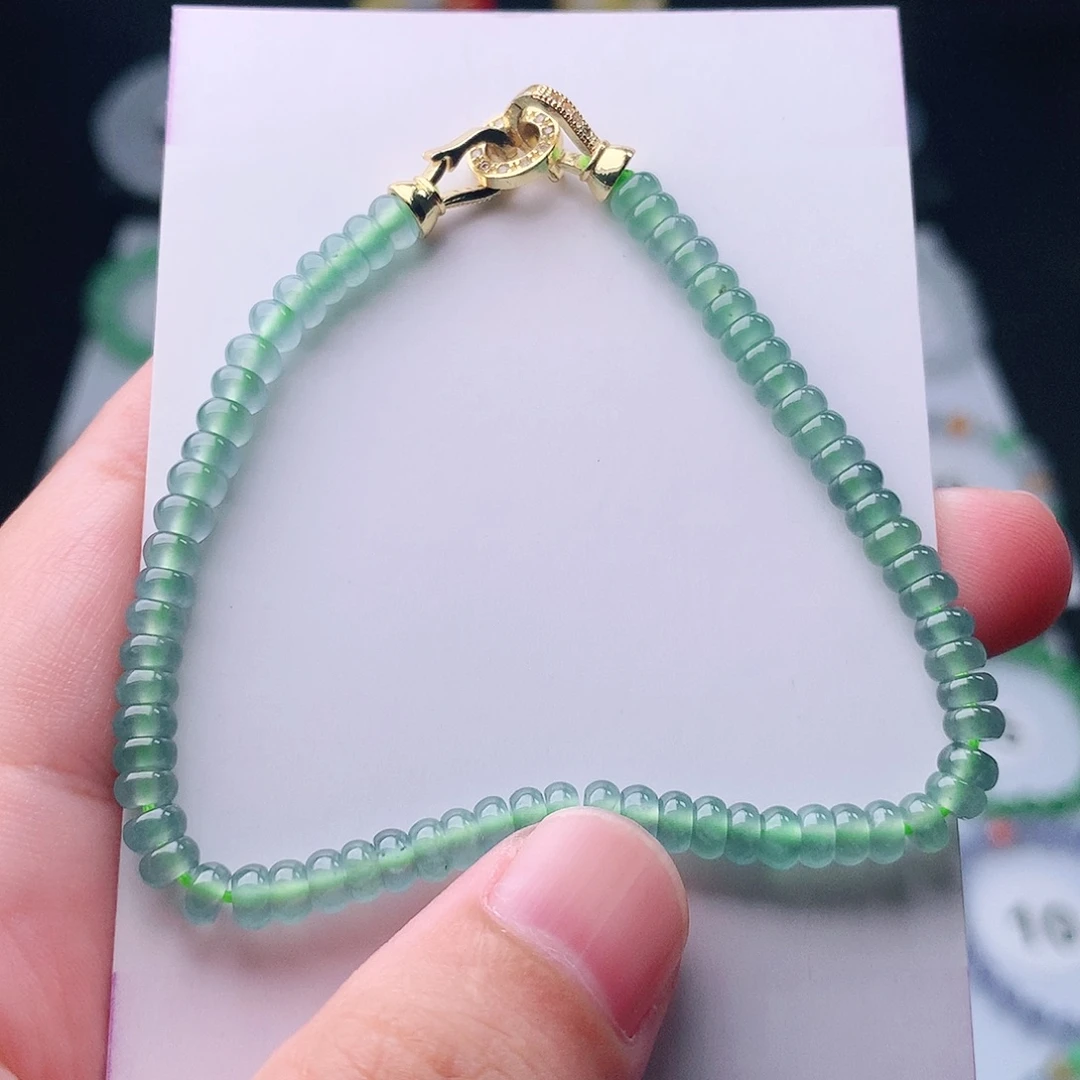 未镶嵌手串翡翠翡翠