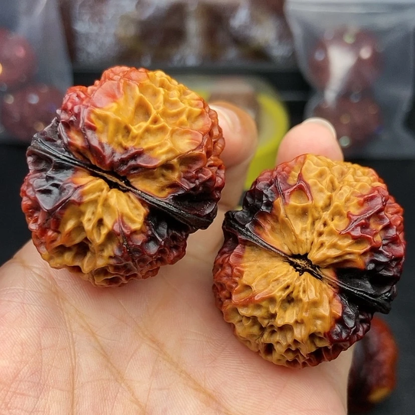 【闪购商品】把件文玩核桃40尺铁绣球