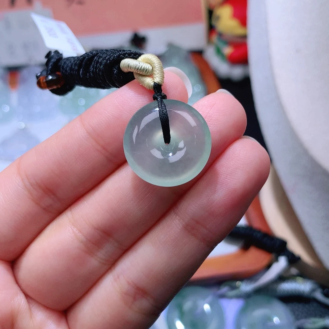 颈饰未镶嵌翡翠扣子19.5*5.5