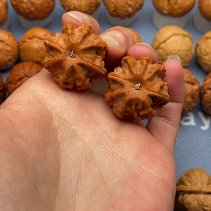 文玩核桃把件赤焰龙脊