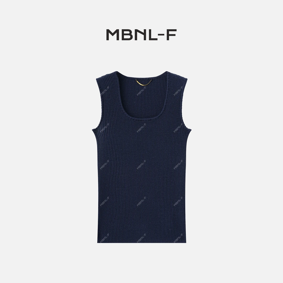 MBNL-F "0压体感" 极简通穿多季针织无袖背心 秦磊XM-XBX3012