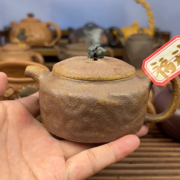 茶壶紫砂隐龙德钟还原烧茶壶150c